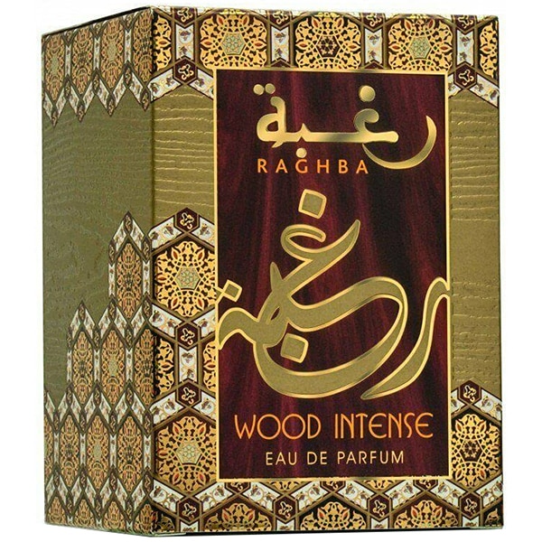 Apa de parfum LATTAFA PERFUMES Raghba Wood Intense, Barbati, 100ml