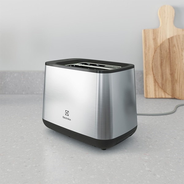Prajitor de paine ELECTROLUX Create 3 E3T1-3ST, 2 felii, 800W, argintiu-negru