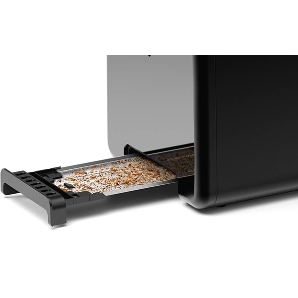 Prajitor de paine BOSCH DesignLine TAT3P423, 2 felii, 970W, negru