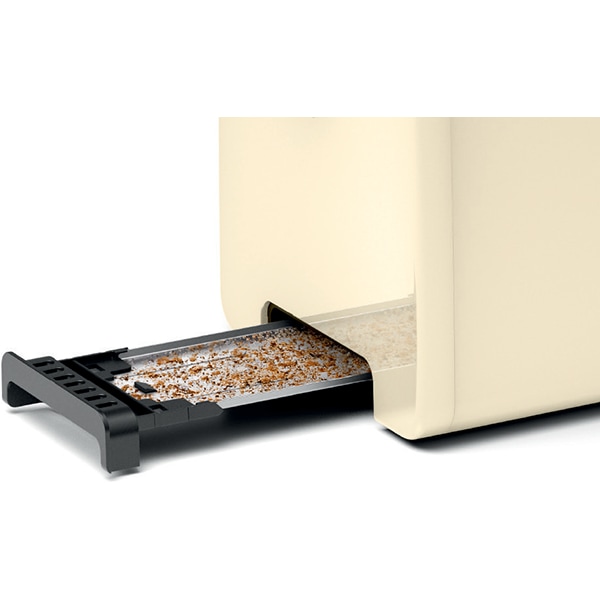 Prajitor de paine BOSCH DesignLine TAT4P427, 2 felii, 970W, bej-negru