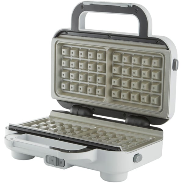Aparat de facut waffe BREVILLE VST072X-01, 850W, alb-argintiu