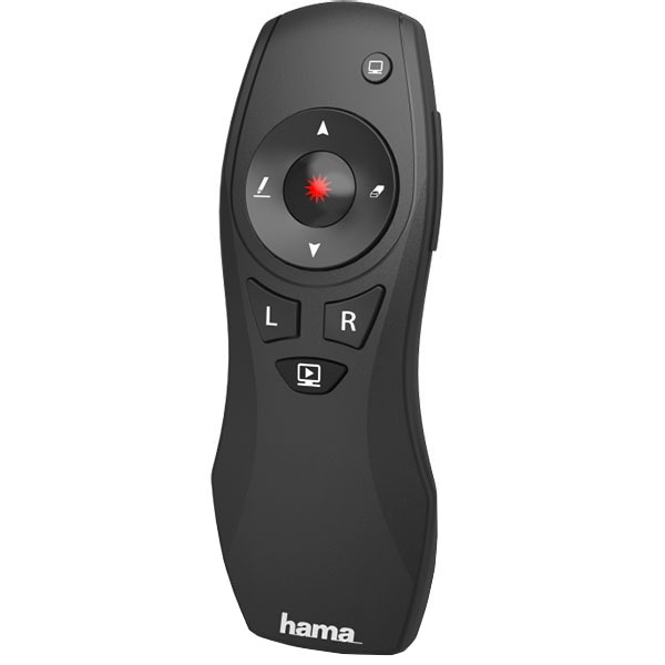 Presenter Wireless HAMA X-Pointer 6in1, negru