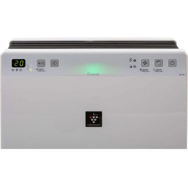 Purificator aer SHARP Plasmacluster KC-F32EU-W, 3 trepte viteza, HEPA, ionizare, umidificatoare, alb-negru 