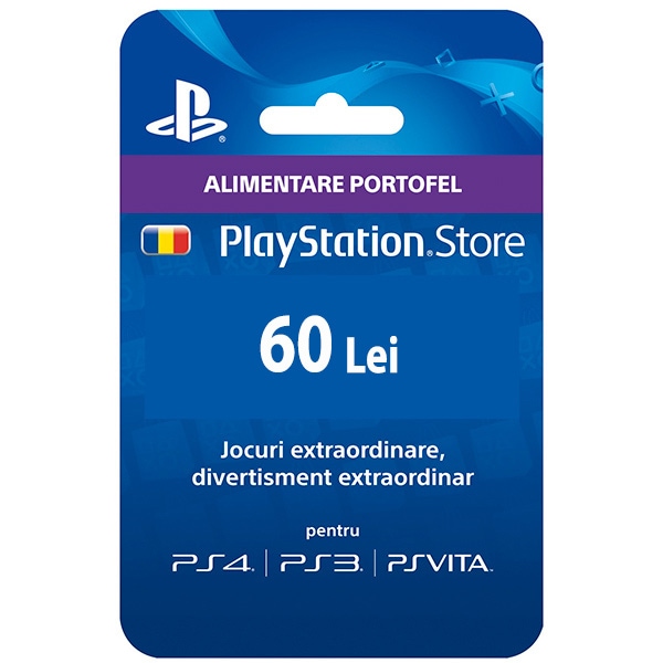 PlayStation Network Card 60 RON PSN