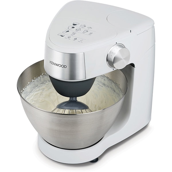Robot de bucatarie KENWOOD Prospero+ KHC29.H0WH, vas 4.3l, blender 1.5l, 1000W, 6 trepte viteza, alb-argintiu