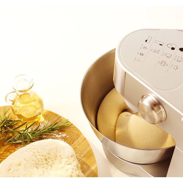 Robot de bucatarie KENWOOD Prospero+ KHC29.H0WH, vas 4.3l, blender 1.5l, 1000W, 6 trepte viteza, alb-argintiu
