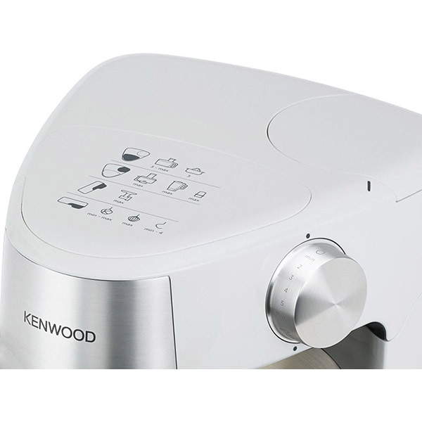 Robot de bucatarie KENWOOD Prospero+ KHC29.H0WH, vas 4.3l, blender 1.5l, 1000W, 6 trepte viteza, alb-argintiu
