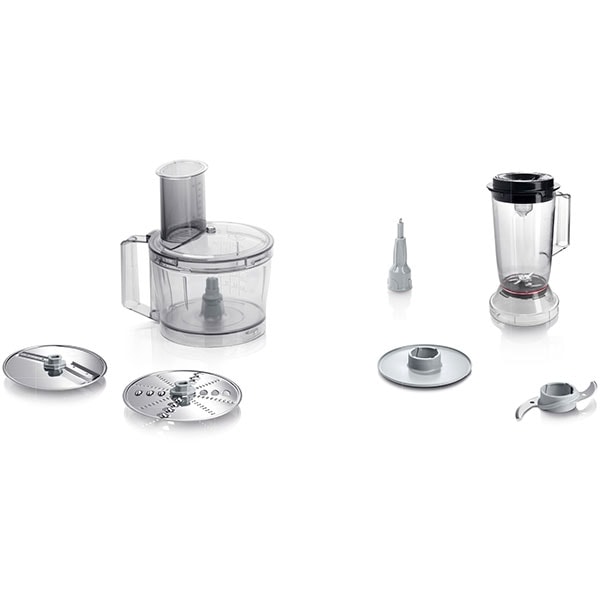 Robot de bucatarie BOSCH MultiTalent 3 MCM3201B, vas 2.3l, blender 1l, 800W, 2 trepte viteza, negru