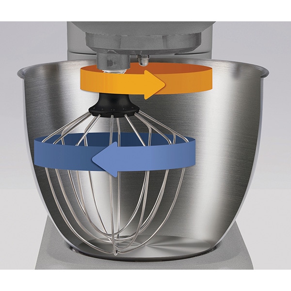 Robot de bucatarie GORENJE MMC1500AL, vas 5.5l, blender 1.5l, 1500W, 6 trepte viteza, argintiu
