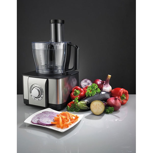 Robot de bucatarie GORENJE SBR1000BE, vas 2.4l, blender 1.5l, 1100W, 5 trepte viteza, argintiu-negru 