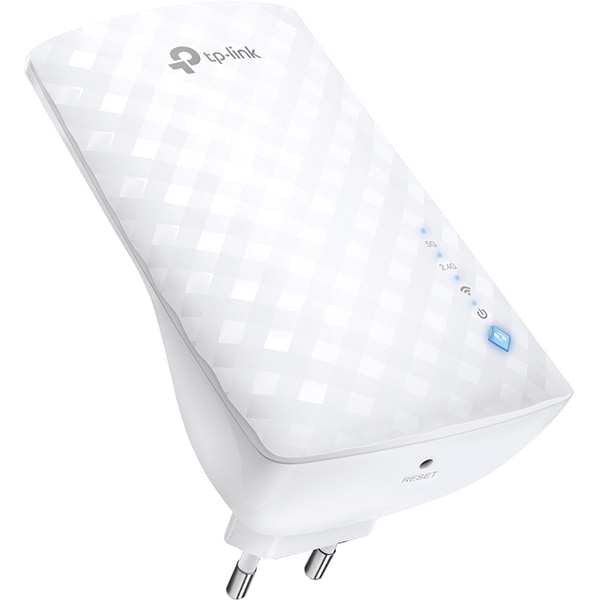 Wireless Range Extender TP-LINK AC750 RE190, Dual Band 300 + 433 Mbps, alb