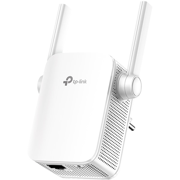 Wireless Range Extender TP-LINK RE205 AC750, Dual Band 300 + 433 Mbps, alb