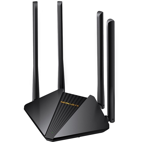 Router Wireless Gigabit MERCUSYS MR30G AC1200, Dual-Band 300 + 867 Mbps, negru