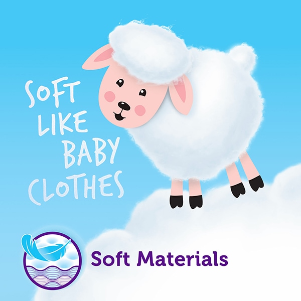 Scutece PUFIES Sensitive nr 4+, Unisex, 10-15 kg, 52 buc