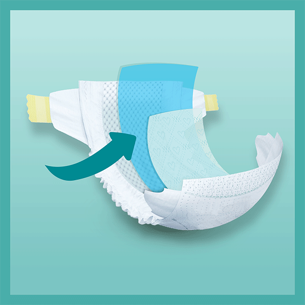 Scutece PAMPERS Active Baby Mega Box nr 6, Unisex, 13-18 kg, 96 buc