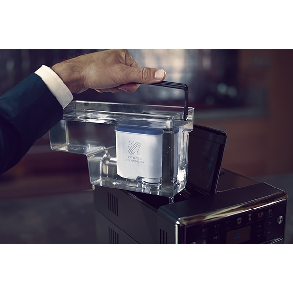 Espressor automat SAECO PicoBaristo Deluxe SM5570/10, 1.7l, Latte Perfetto, AquaClean, negru-argintiu