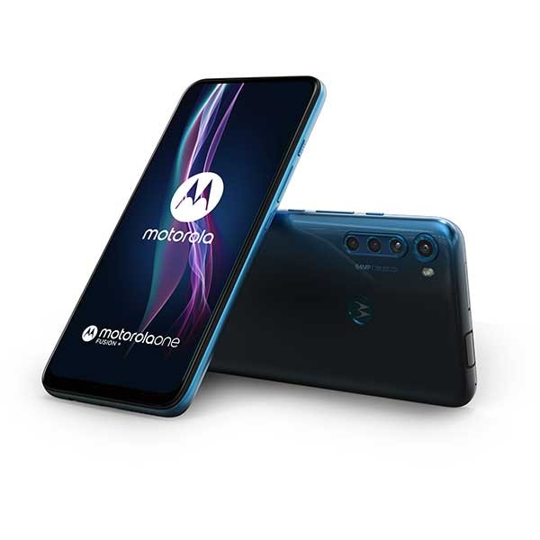 Telefon MOTOROLA One Fusion+, 128GB, 6GB RAM, Dual SIM, Twilight Blue