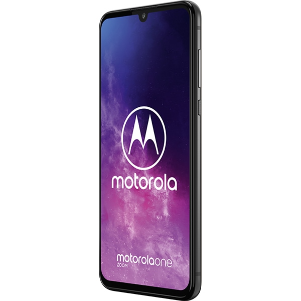 Telefon MOTOROLA One Zoom, 128GB, 4GB RAM, Dual SIM, Electric Gray