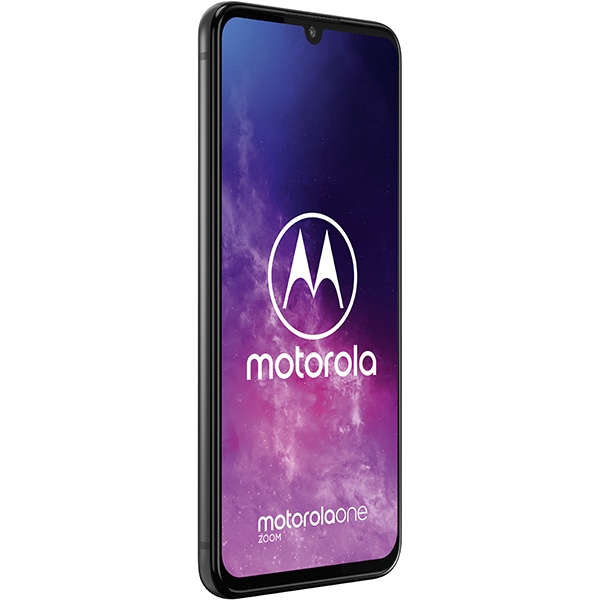 Telefon MOTOROLA One Zoom, 128GB, 4GB RAM, Dual SIM, Electric Gray