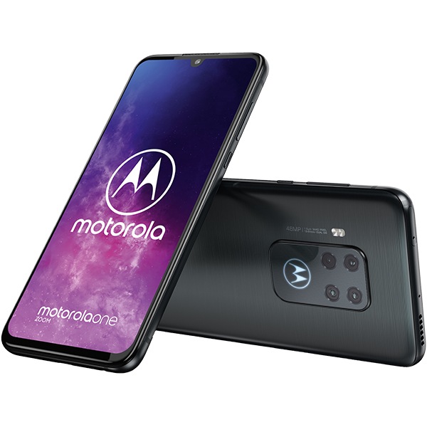 Telefon MOTOROLA One Zoom, 128GB, 4GB RAM, Dual SIM, Electric Gray