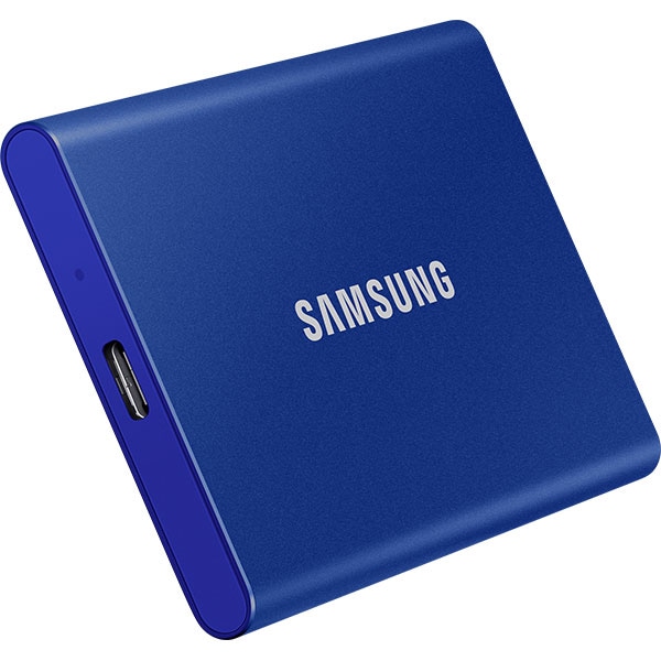 SSD extern SAMSUNG T7 MU PC1T0H WW 1TB USB 3.2 Gen 2 albastru