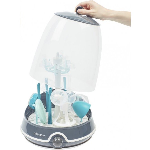 Sterilizator electric 2in1 BABYMOOV A003110, 550W, albastru-alb