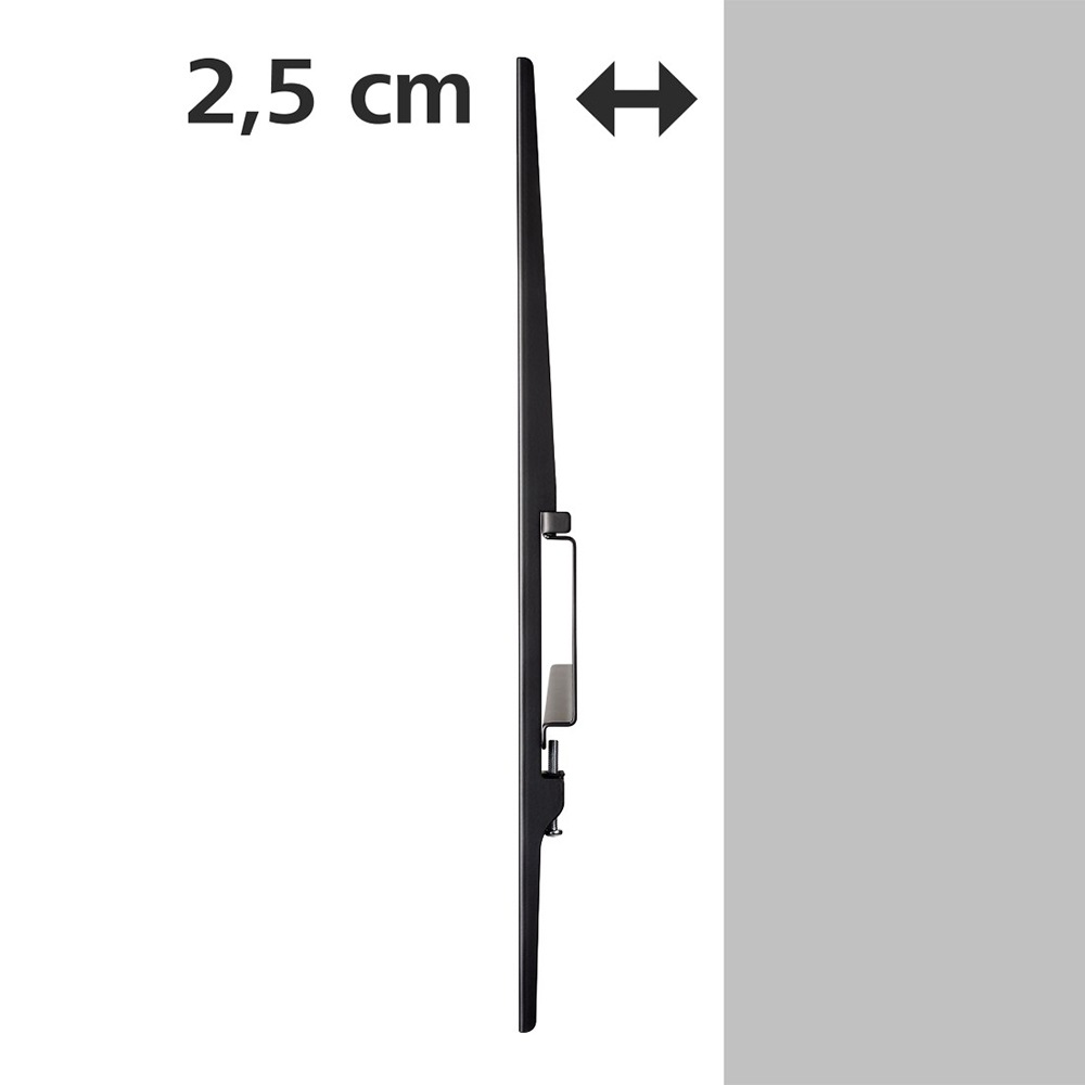 Suport TV perete HAMA 108771, fix, 37-56", 35kg, negru