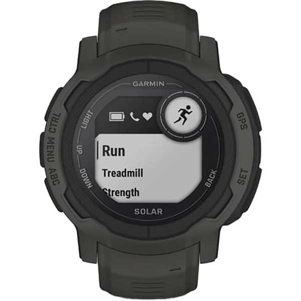 Smartwatch GARMIN Instinct 2 Solar 45mm, Android/iOS, silicon, Graphite
