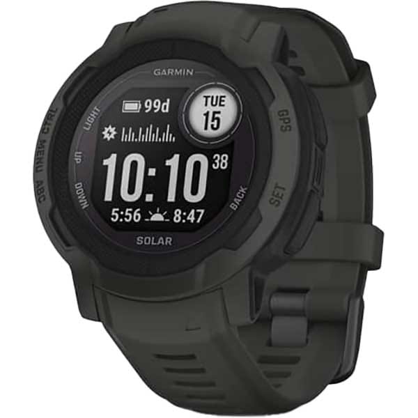 Smartwatch GARMIN Instinct 2 Solar 45mm, Android/iOS, silicon, Graphite