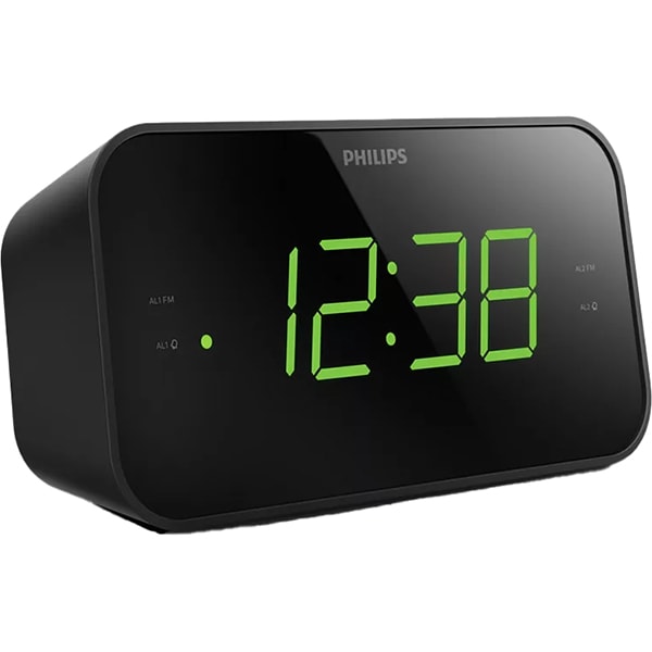 Radio cu ceas PHILIPS TAR3306/12, FM, negru