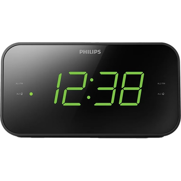 Radio cu ceas PHILIPS TAR3306/12, FM, negru