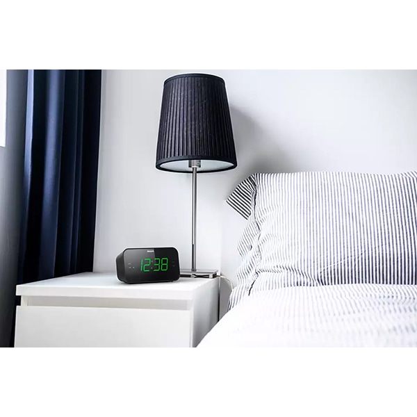 Radio cu ceas PHILIPS TAR3306/12, FM, negru