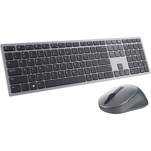 Kit tastatura si mouse Wireless DELL KM7321W, USB, Bluetooth, negru