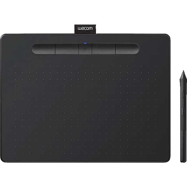 Tableta grafica WACOM Intuos S Bluetooth CTL-4100WLK-N, negru
