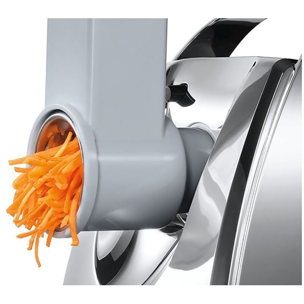 Masina de tocat carne BOSCH ProPower MFW68660, 4.3kg/min, 2200W, accesoriu carnati/suc de rosii/kebbe, argintiu-negru