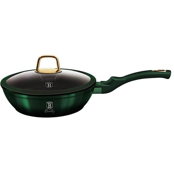 Tigaie BERLINGER HAUS Emerald BH/6049, 24cm, aluminiu, verde