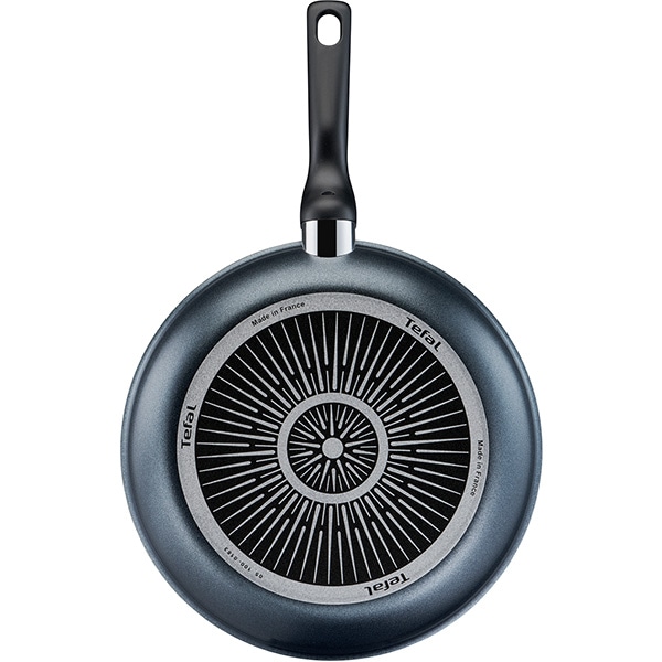 Tigaie TEFAL XL Force C3850653, 28cm, aluminiu, negru
