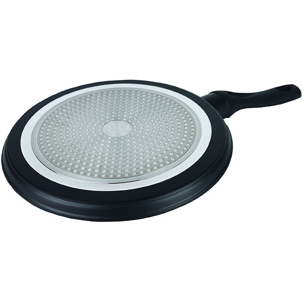 Tigaie clatite MYRIA MY4439, 28cm, aliaj aluminiu, negru