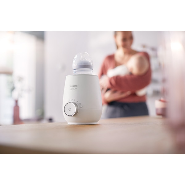 Incalzitor biberoane PHILIPS AVENT SCF358/00, 150ml, alb-gri