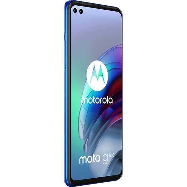 Telefon MOTOROLA Moto G100 5G, 128GB, 8GB RAM, Dual SIM, Iridescent Ocean