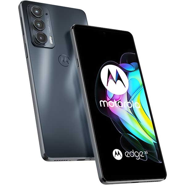 Telefon MOTOROLA Edge 20 5G, 128GB, 8GB RAM, Dual SIM, Frosted Grey