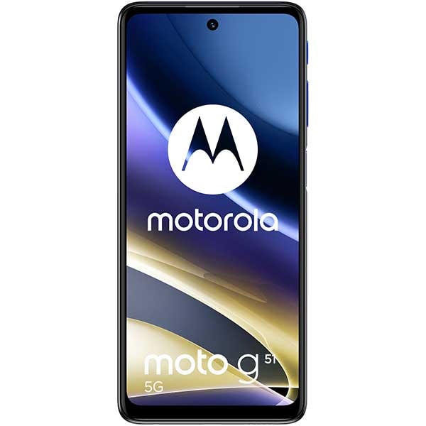 Telefon MOTOROLA Moto G51 5G, 64GB, 4GB RAM, Dual SIM, Indigo Blue