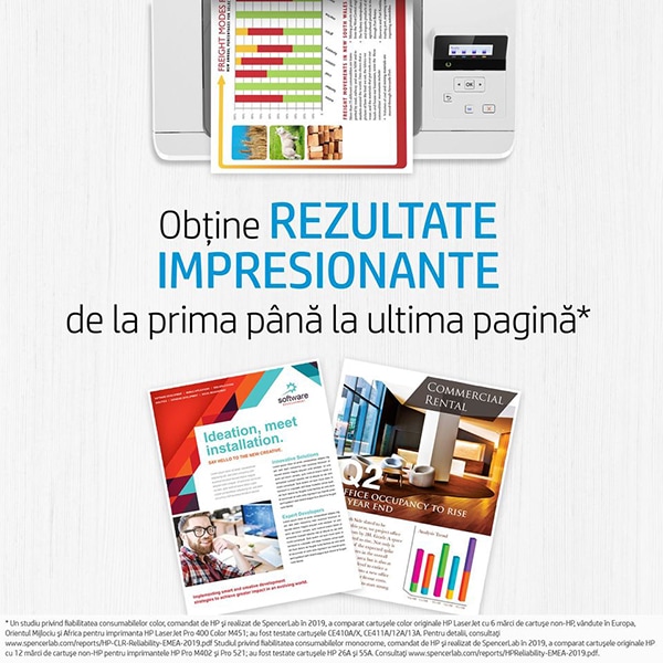 Pachet 2 tonere originale HP CB540AD, negru
