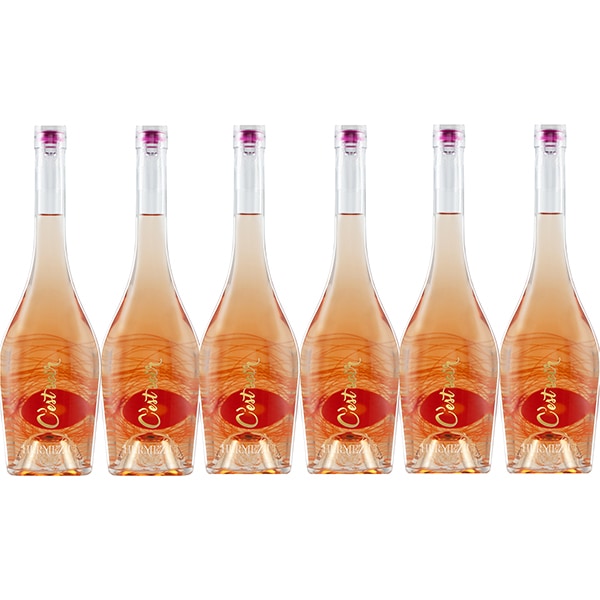 Vin rose demisec Crama Hermeziu C'est Soir-Traminer, 0.75L