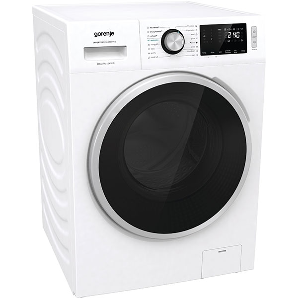 Masina de spalat rufe frontala cu uscator GORENJE WD10514, 10/7kg, 1400rpm, Clasa A, alb