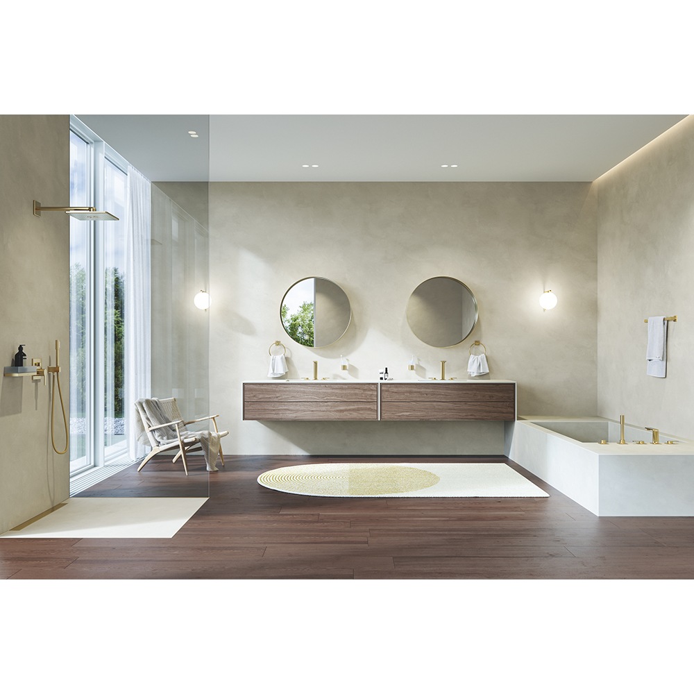 Furtun de dus GROHE Silverflex 28362GL0, 1.25m, auriu