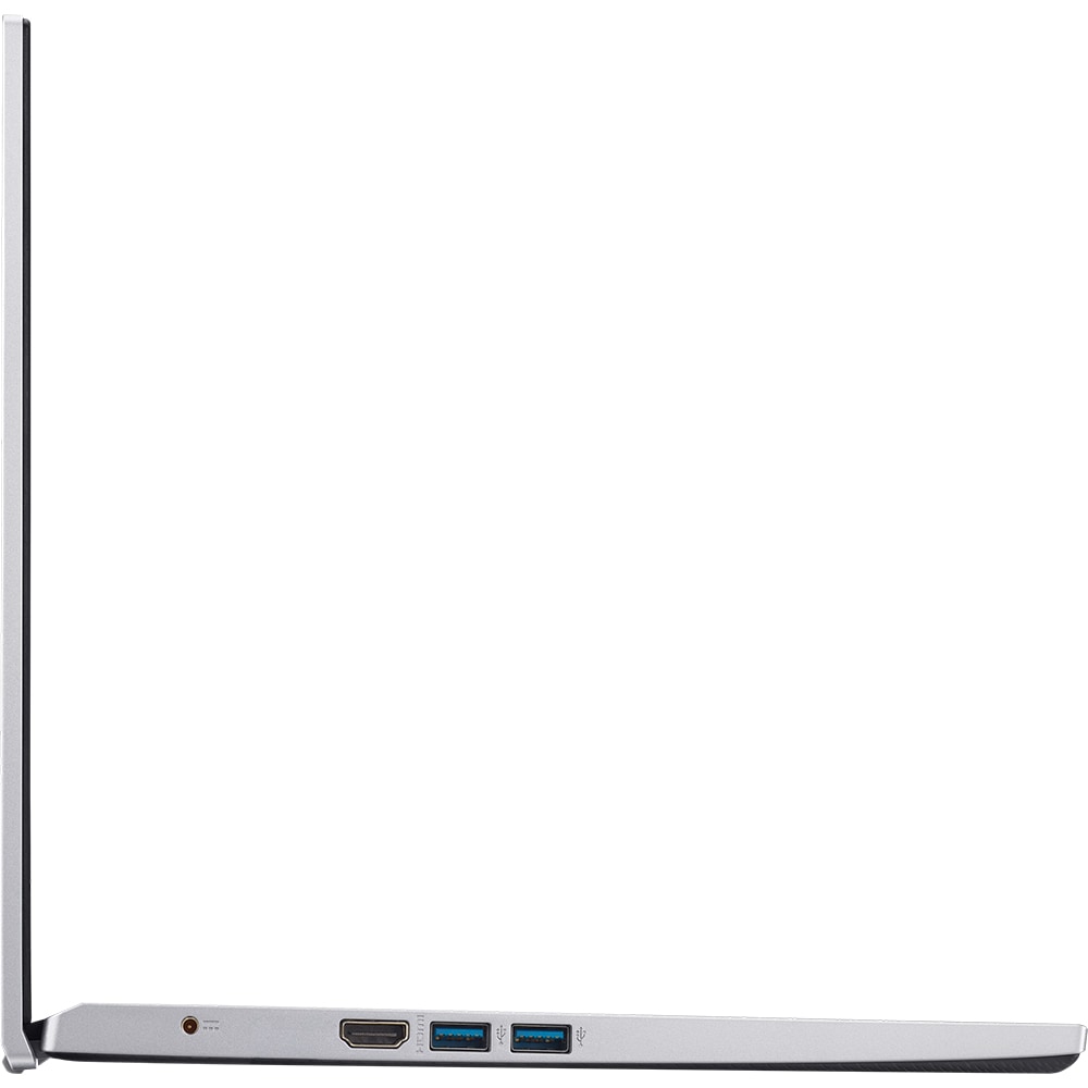 Laptop ACER Aspire 3 A315-59-32SX, Intel Core i3-1215U pana la 4.4GHz, 15.6" HD, 8GB, SSD 512GB, Intel UHD Graphics, Linux, argintiu