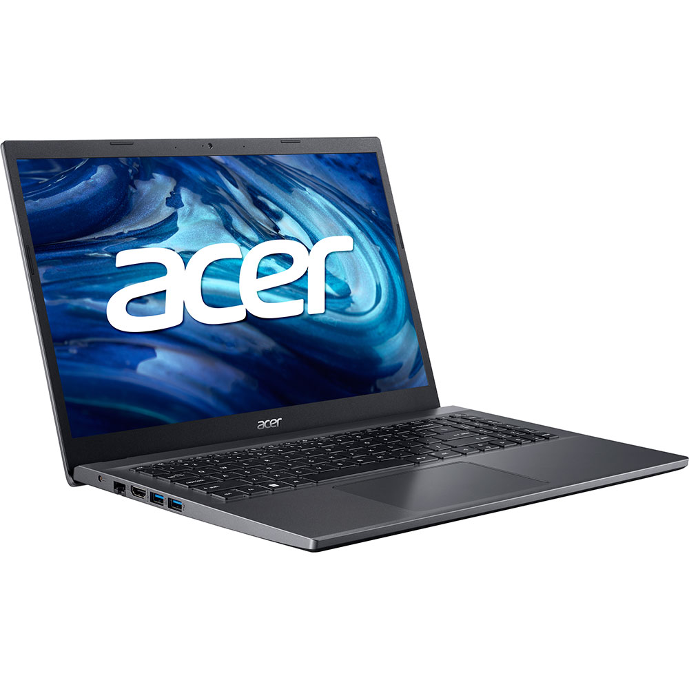 Laptop ACER Extensa 15 EX215-55-34HL, Intel Core i3-1215U pana la 4.4GHz, 15.6" Full HD, 8GB, SSD 512GB, Intel UHD Graphics, Free DOS, gri