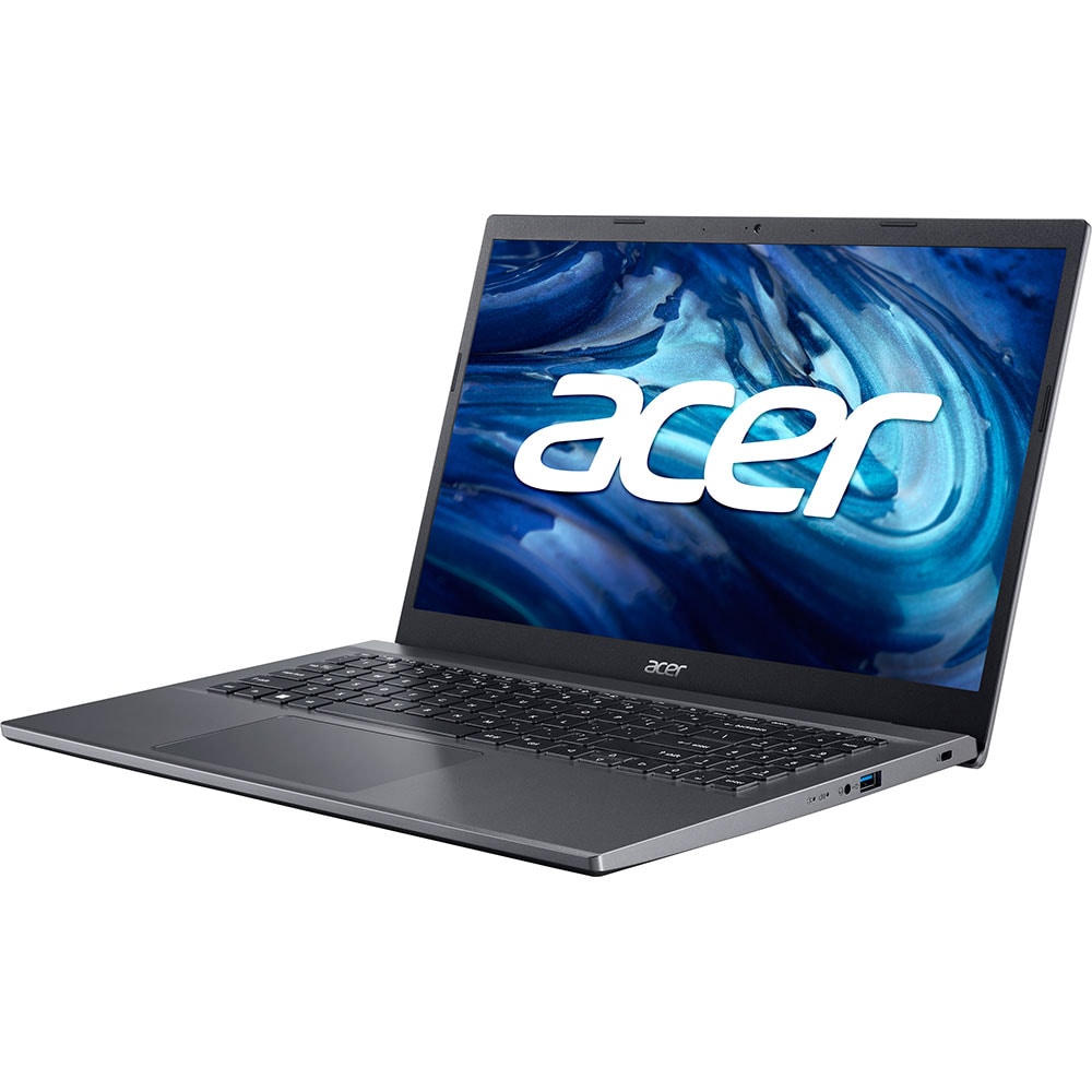 Laptop ACER Extensa 15 EX215-55-34HL, Intel Core i3-1215U pana la 4.4GHz, 15.6" Full HD, 8GB, SSD 512GB, Intel UHD Graphics, Free DOS, gri