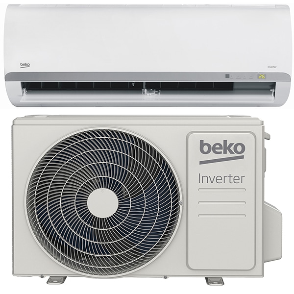 Aer conditionat BEKO BRVPF090, 9000 BTU, A++/A+, Functie Incalzire, Inverter, kit instalare inclus, alb